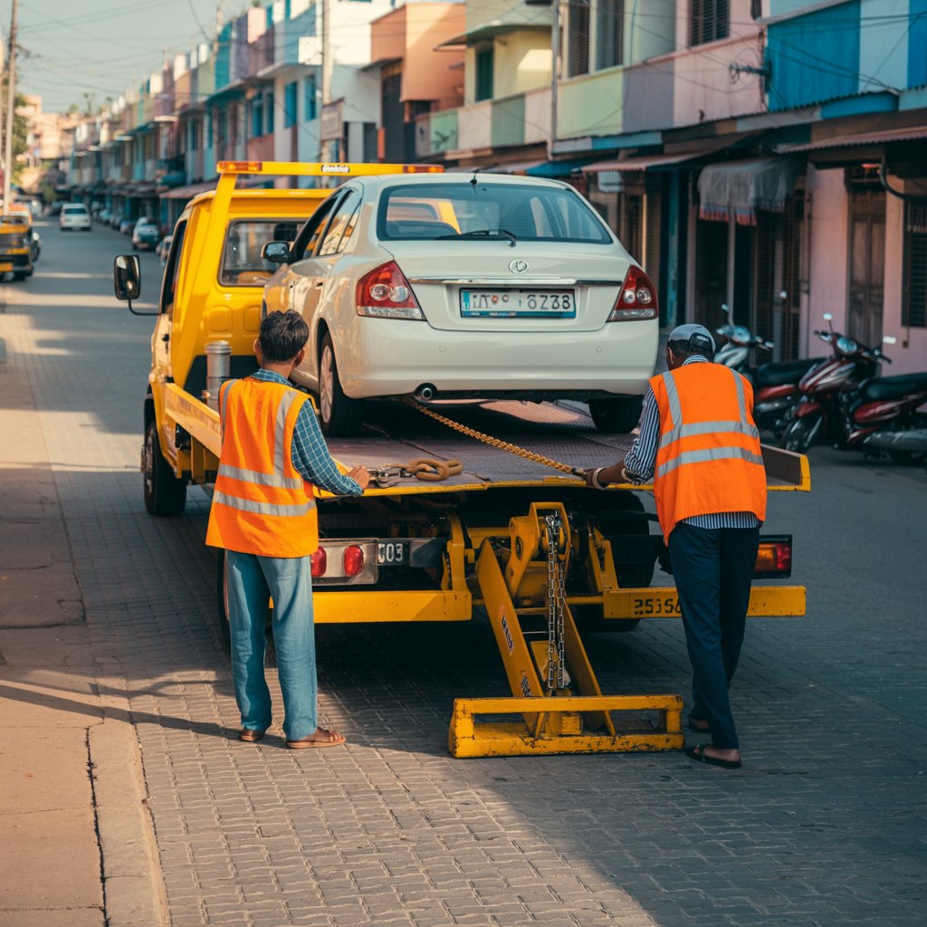 Vehicle recycling facility